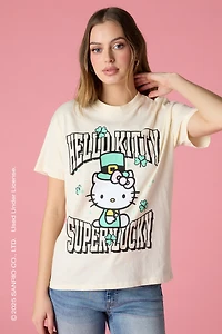 T-shirt à imprimé de la Saint-Patrick Hello Kitty®
