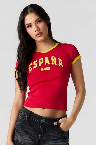 Spain Graphic Jersey T-Shirt