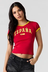 Spain Graphic Jersey T-Shirt