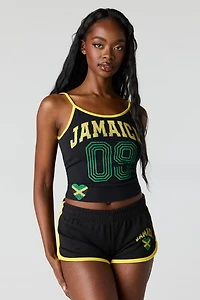 Débardeur à imprimé Jamaïque