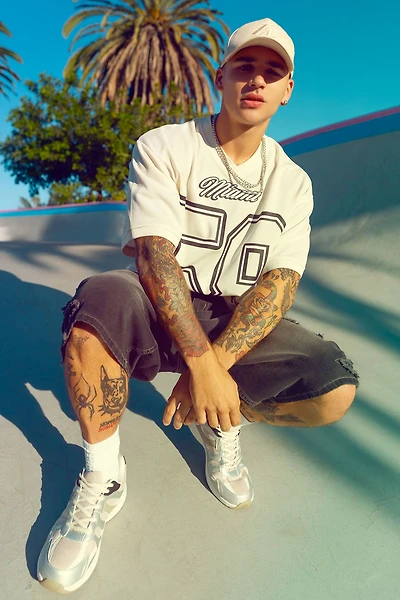 Jersey en filet imprim