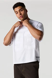 Jersey de football avec motif brodé