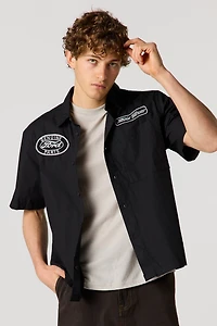 Ford Patch Button-Up Top