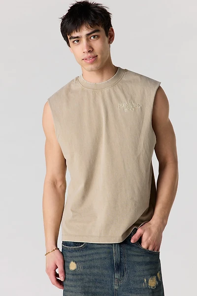 Premium Heavyweight Cotton Graphic Muscle Tank
