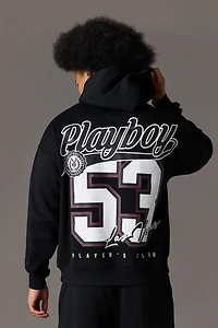 Playboy Graphic Fleece Boxy Hoodie