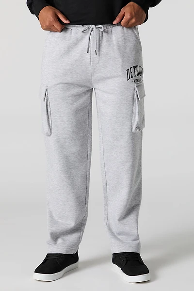 City Graphic Fleece Cargo Sweatpant