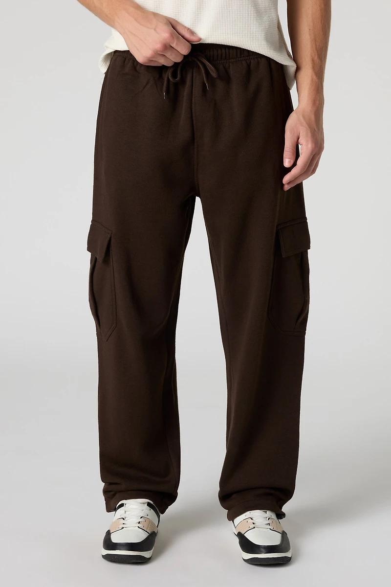 Pantalon d'entraînement cargo en molleton