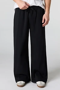 Fleece Wide Leg Sweatpant