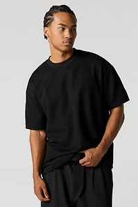 Textured Relaxed T-Shirt