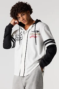 Legends Graphic Long Sleeve Hooded Jersey