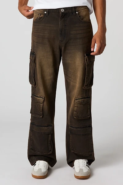 Baggy Multi Pocket Cargo Jean