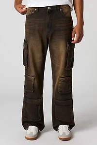 Baggy Multi Pocket Cargo Jean