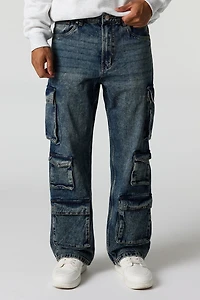 Baggy Multi Pocket Cargo Jean