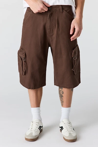 Denim Cargo Short