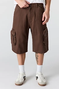 Denim Cargo Short