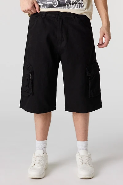 Denim Cargo Short