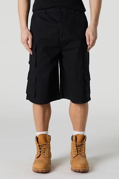 Multi Pocket Longline Cargo Short