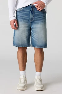 Baggy Tinted Medium Denim Short