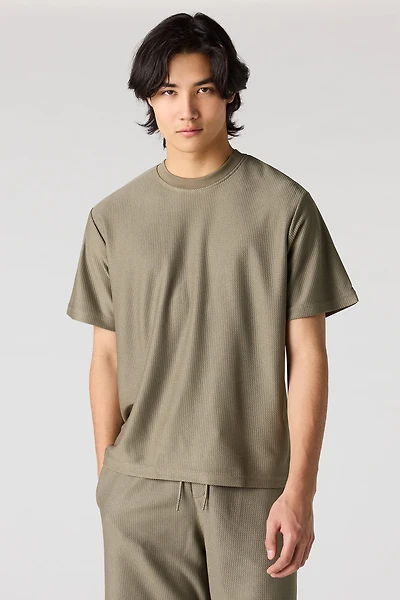 Honeycomb Crewneck T-Shirt