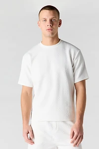 T-shirt en tricot de jacquard