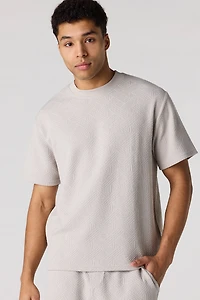 T-shirt texturé