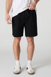 Solid Drawstring Short
