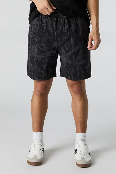 Mid Length Drawstring Short