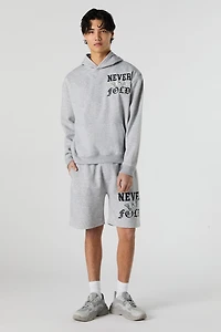 Graphic Fleece Short