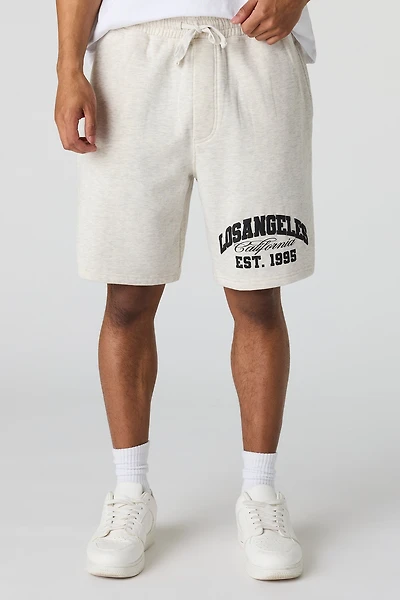 Short en molleton imprimé