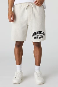 Short en molleton imprimé