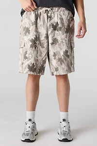 Fleece Baggy Cargo Short