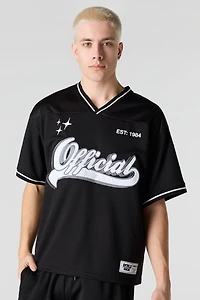Graphic Mesh Jersey