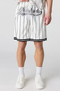 Short en filet imprim