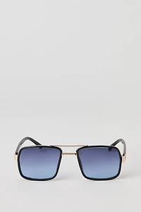 Square Aviator Sunglasses