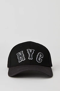 City Embroidered Baseball Hat