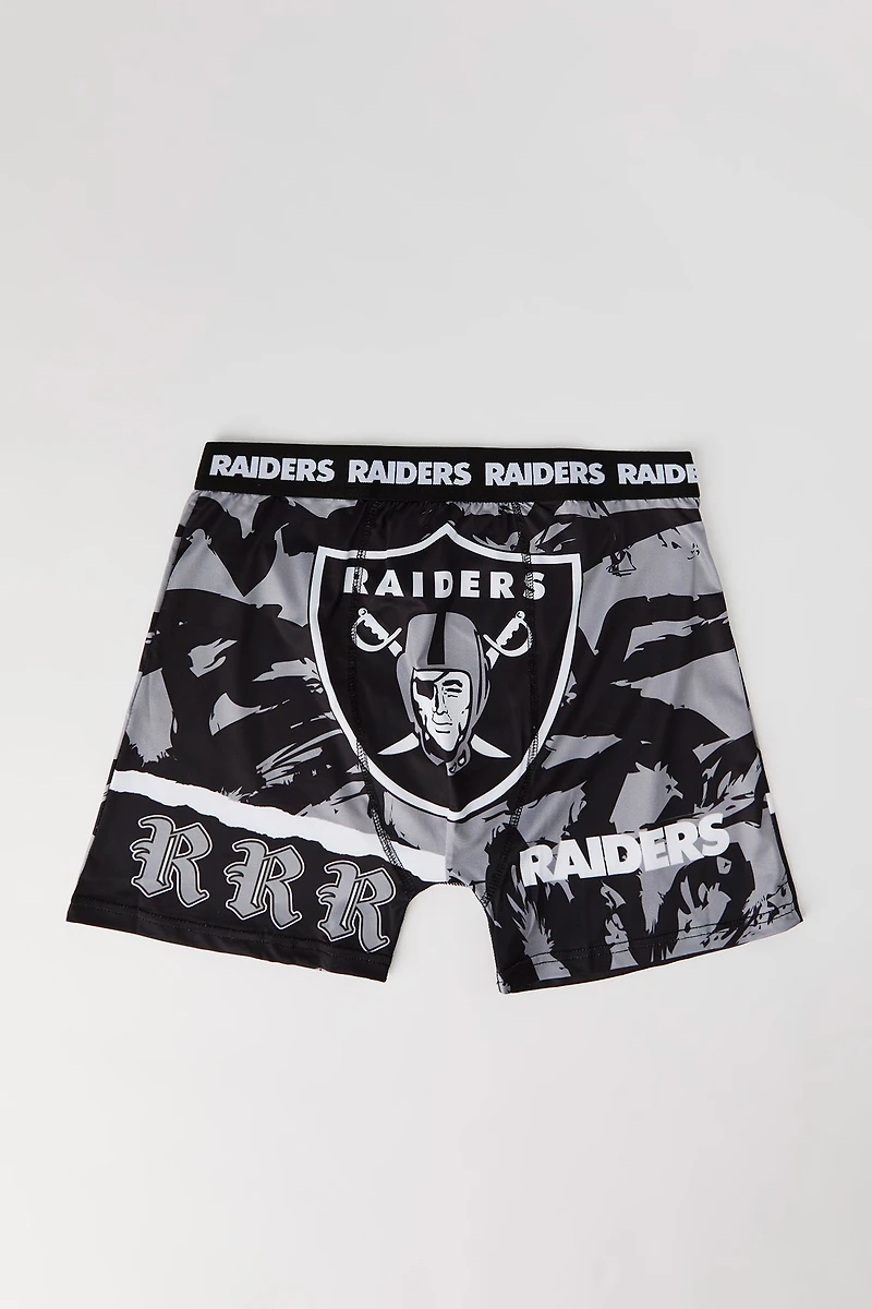 Las Vegas Raiders Print Boxer Brief