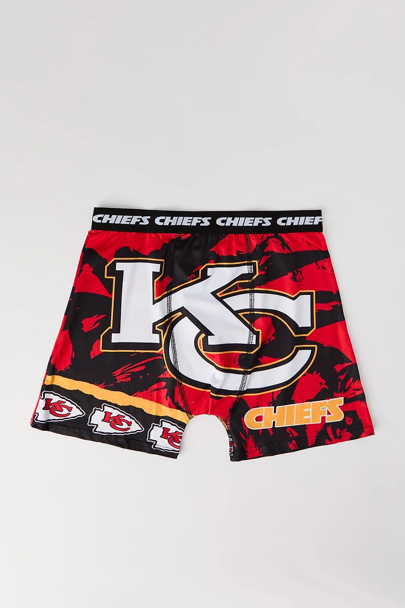 Kansas City Chiefs Print Boxer Brief