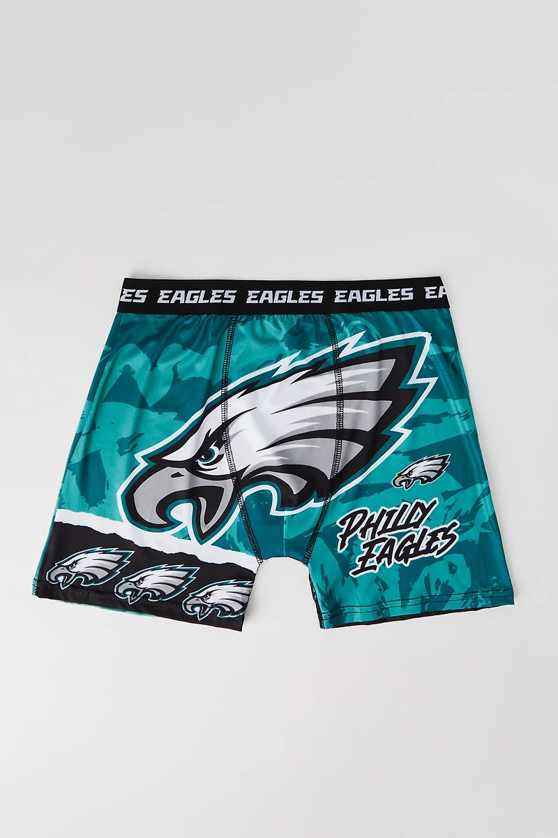 Philadelphia Eagles Print Boxer Brief