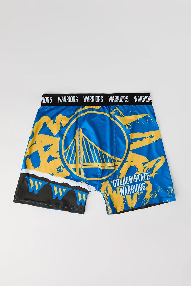 Golden State Warriors Print Boxer Brief