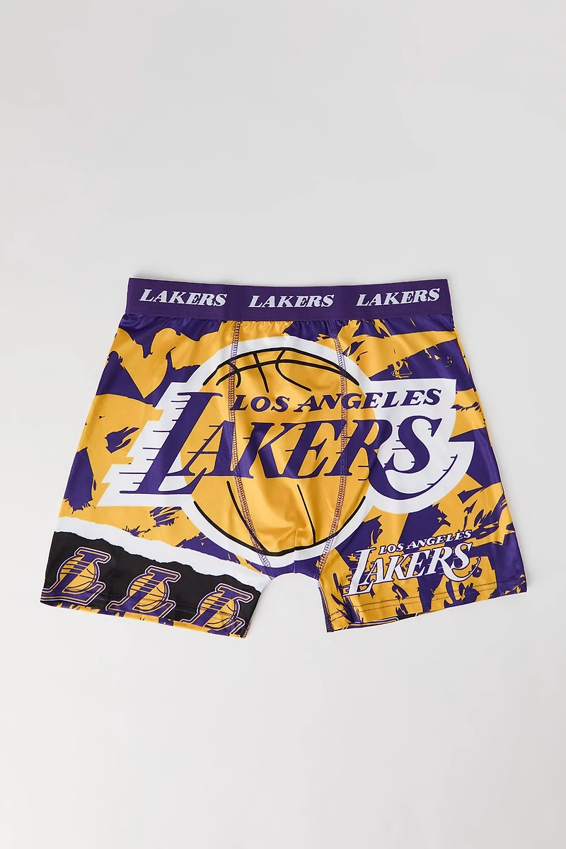 Los Angeles Lakers Print Boxer Brief