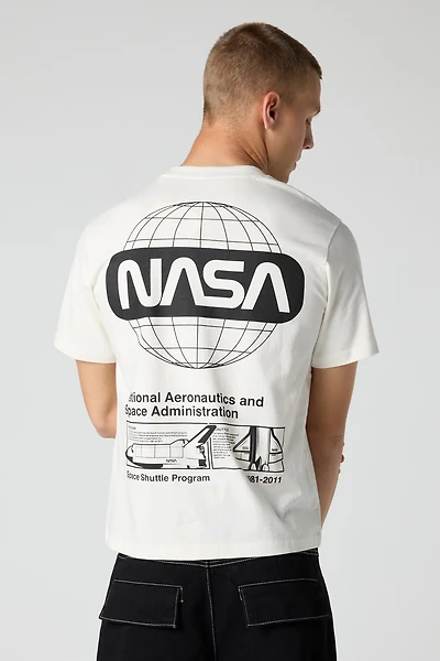 T-shirt à imprimé NASA HD