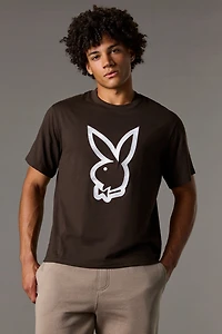 Playboy Twill Embroidered T-Shirt