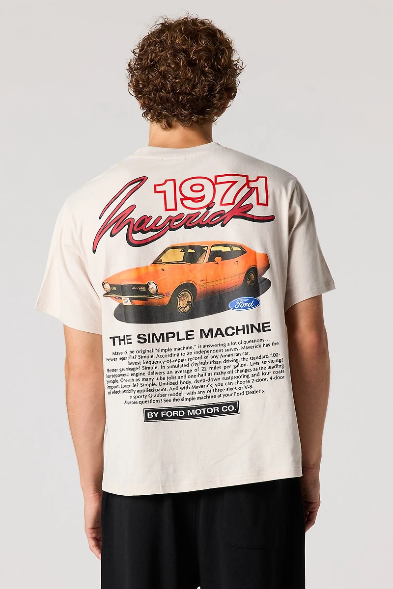 T-shirt à imprimé Ford Maverick