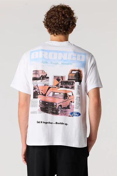 Ford Bronco Embroidered & Graphic T-Shirt