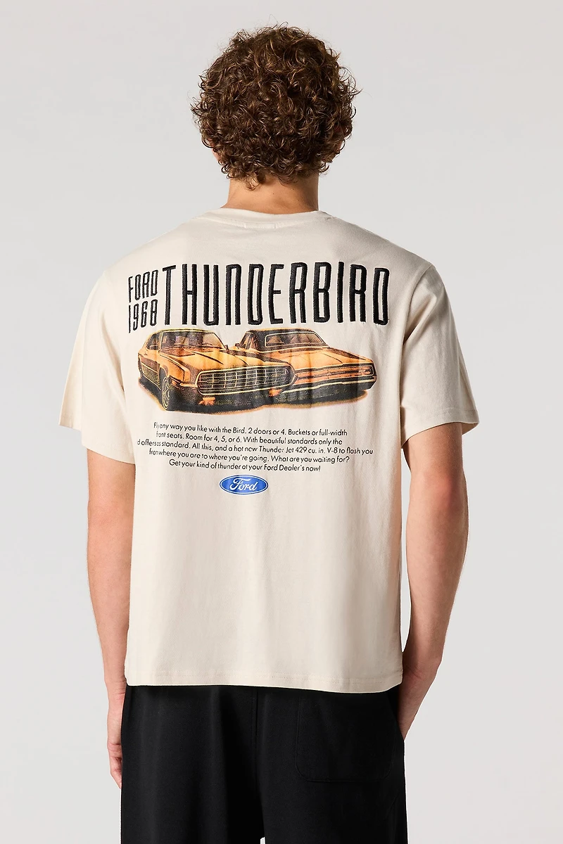 Ford Thunderbird Embroidered T-Shirt