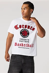 T-shirt avec motif brodé Toronto Raptors
