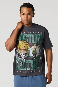 Boston Celtics Relaxed Graphic T-Shirt