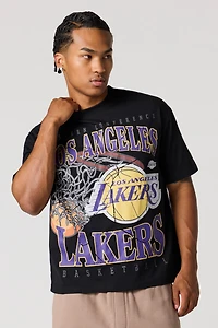LA Lakers Relaxed Graphic T-Shirt