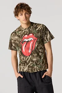 Rolling Stones Camo T-Shirt