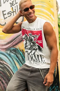 Wild West Graphic Muscle Tank